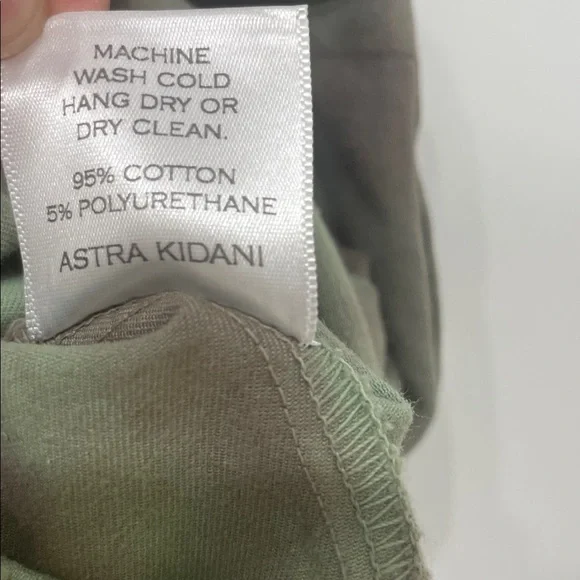 Astra Kidani Oversized Pocket in Moss Cargo Pants | L - Picture 7 of 11